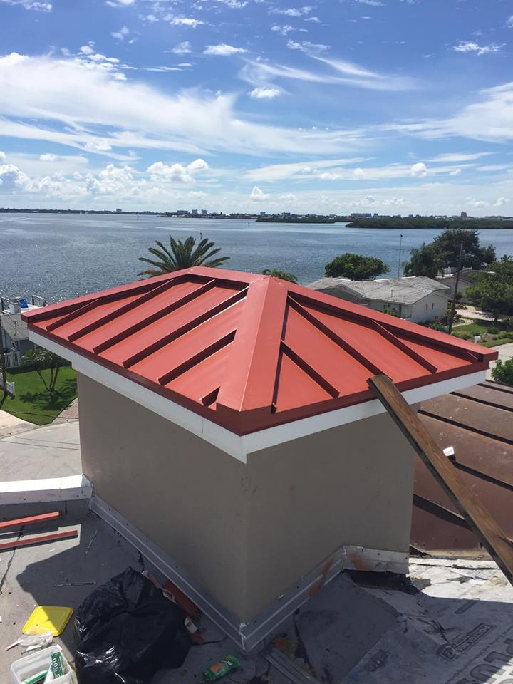 Professional roofing work by Coastline