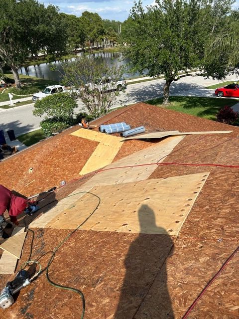Roof decking replacement
